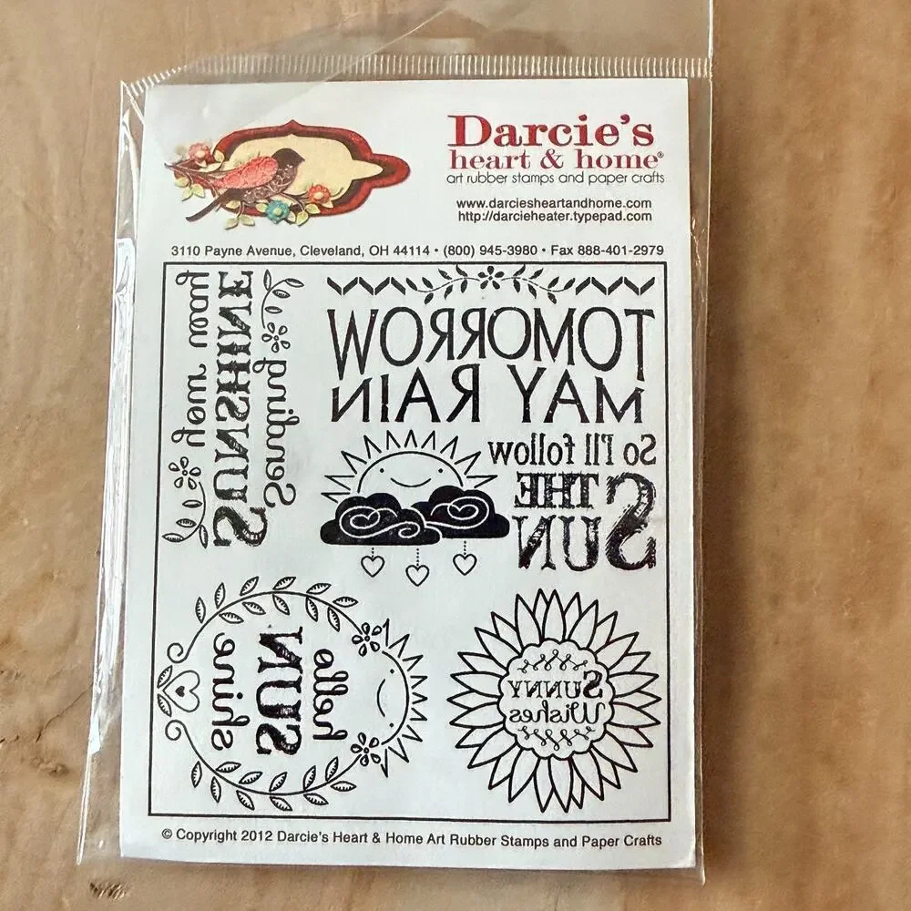 Clear Stamps Lot of 5 - 7gypsies Pretoria Calais Darcie's Kelly Creates Alphabet